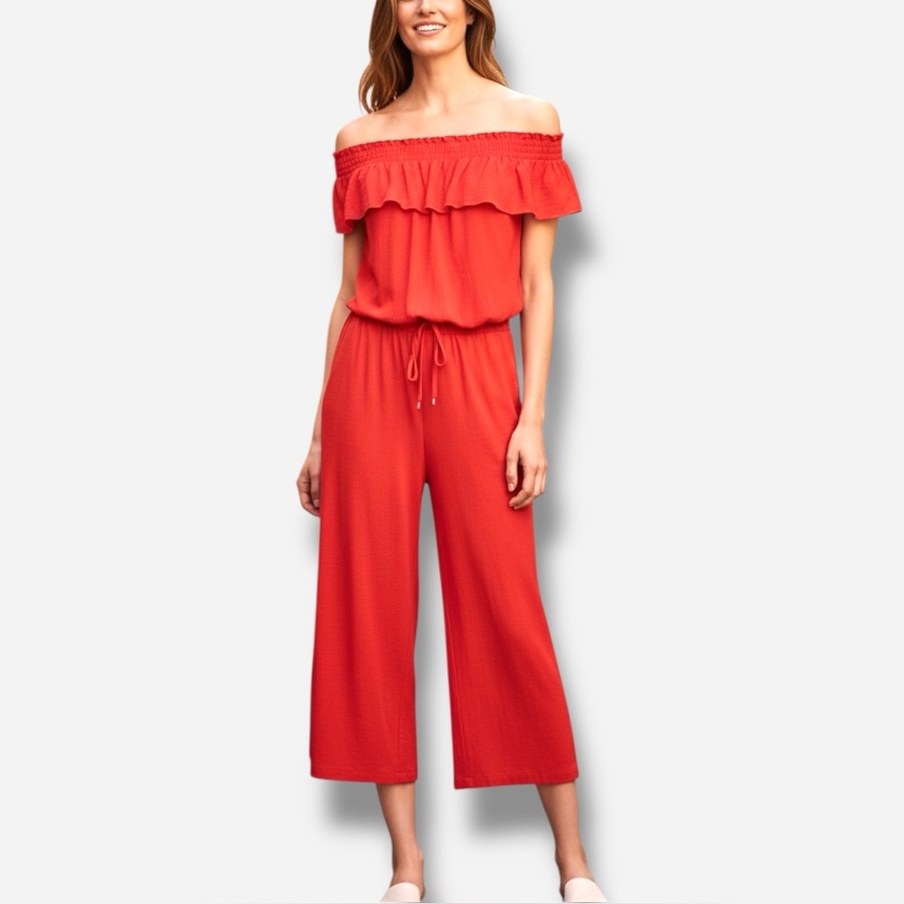 🌸New🌸 Ralph Lauren Off Shoulder Jumpsuit XL NWT